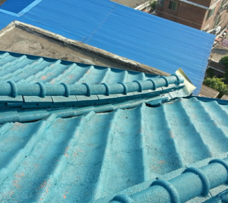 시공의 믿음을 드리는 새롭고 혁신적인 단열 기술 - 용인 기와지붕의 우레탄폼 방수 시공